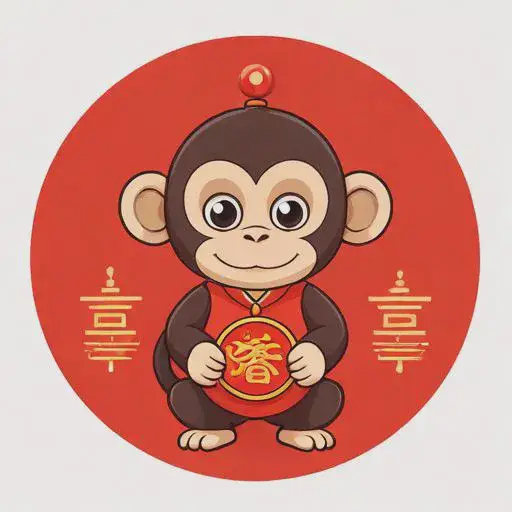 2025年猴化太岁吉祥物图片