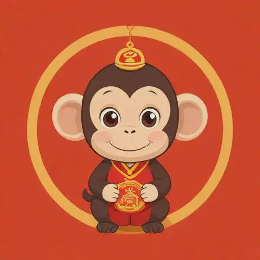 2025年猴化太岁吉祥物图片