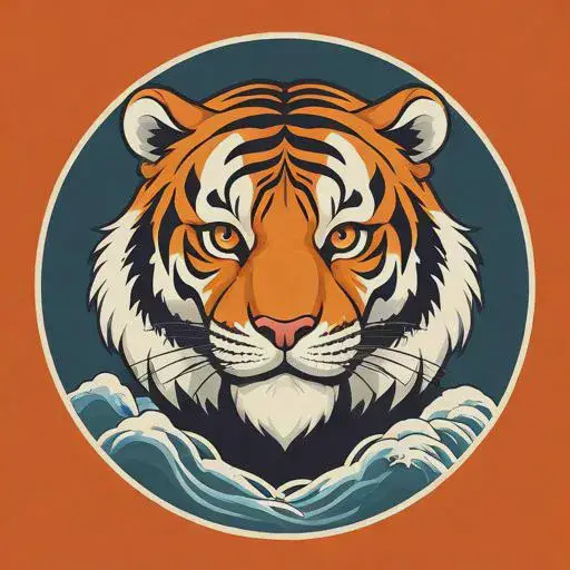 属虎人最旺三个颜色后后面的图案，属虎传统文化寓意