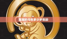 属猴的今年多少岁年龄(猴年生肖运势大揭秘)