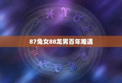 87兔女88龙男百年难遇(解读属相配对的奥秘)