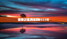 免费测算2023年
运势，免费运势2023年
运势
