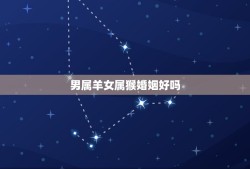男属羊女属猴婚姻好吗(星座配对分析)