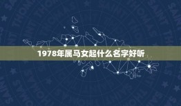 1978年属马女起什么名字好听(如何为你的宝宝选择一个独特的名字)