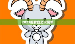 2023的脓血之灾属羊(如何预防和应对)