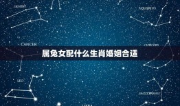 属兔女配什么生肖婚姻合适(十二生肖中的兔女配对)