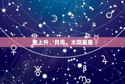 查上升、月亮、太阳星座(如何解读你的性格)