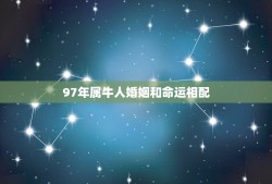 97年属牛人婚姻和命运相配(解读属牛人的婚姻和运势)