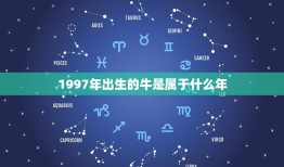 1997年出生的牛是属于什么年(介绍属牛人的命运特点)