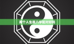 两个人生辰八字配对好吗(如何看懂八字配对)