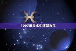 1997年是水牛还是火牛(解密中国生肖历法)