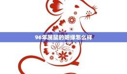96年属鼠的姻缘怎么样(解析婚姻、爱情、事业、财运)