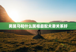 男属马和什么属相最配夫妻关系好，男属马和什么属相最配夫妻关系好呢