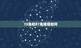 75兔和87兔婚姻如何(讨论十二生肖相配的婚姻观念)
