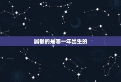 属猴的是哪一年出生的(更多)(详解猴年生肖你知道几个)