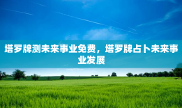 塔罗牌测未来事业免费，塔罗牌占卜未来事业发展
