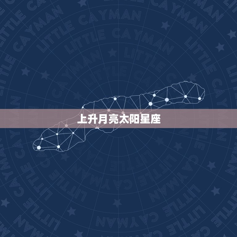 上升月亮太阳星座