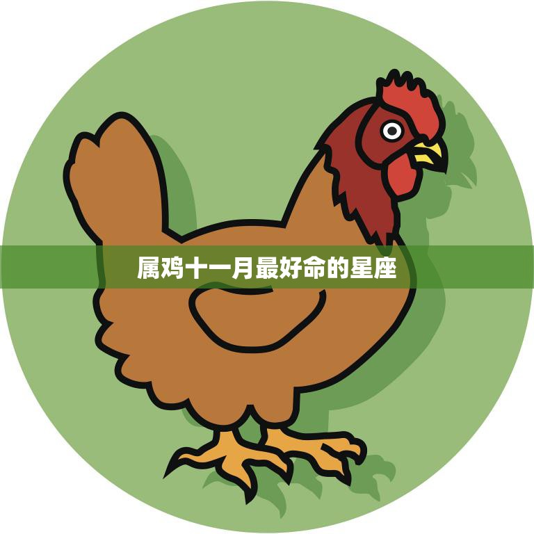 属鸡十一月最好命的星座(揭秘谁是幸运星)