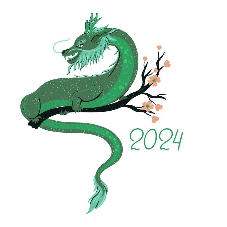 2024龙年的logo设计图（龙年创意logo设计欣赏）