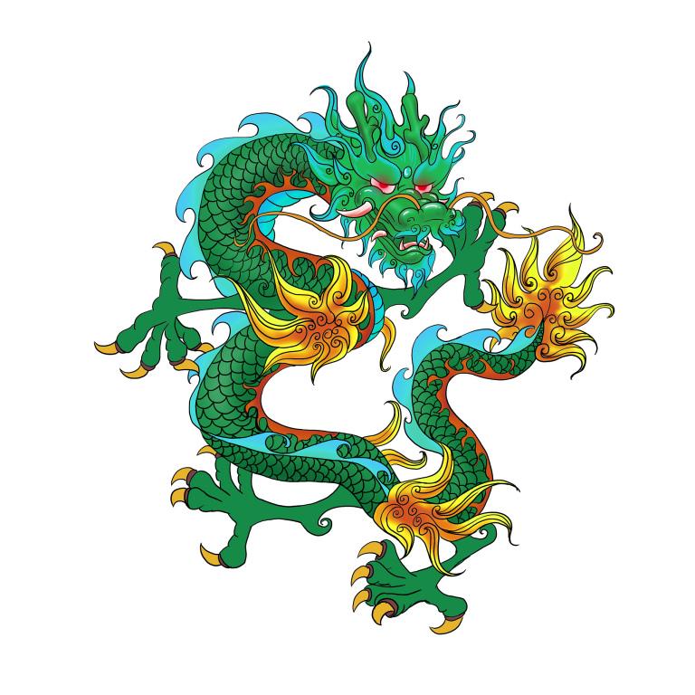 属龙幸运色一生的幸运色（属龙人终生幸运色彩）  第1张